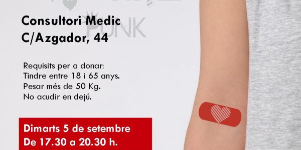 Campaña de donación de sangre