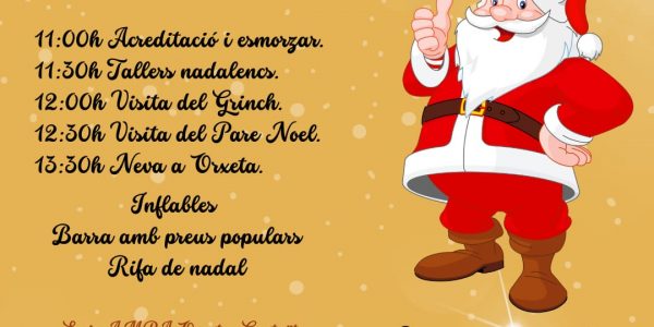 ¡Bienvenido a Orxeta, Santa!